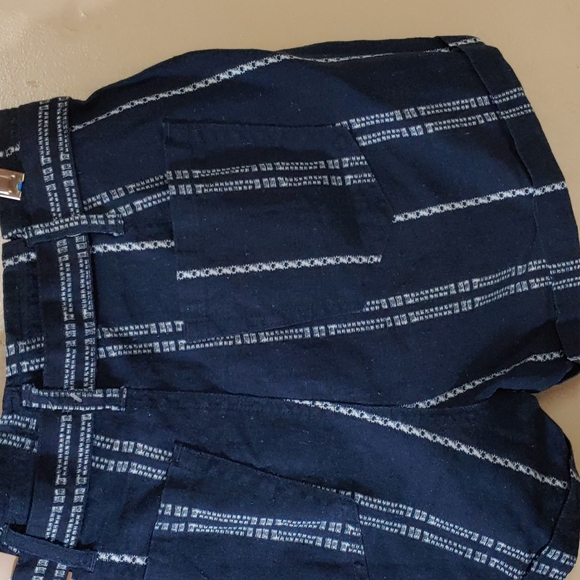 Rewash 🆕 Brand Striped Trouser Shorts 0 - Picture 7 of 14